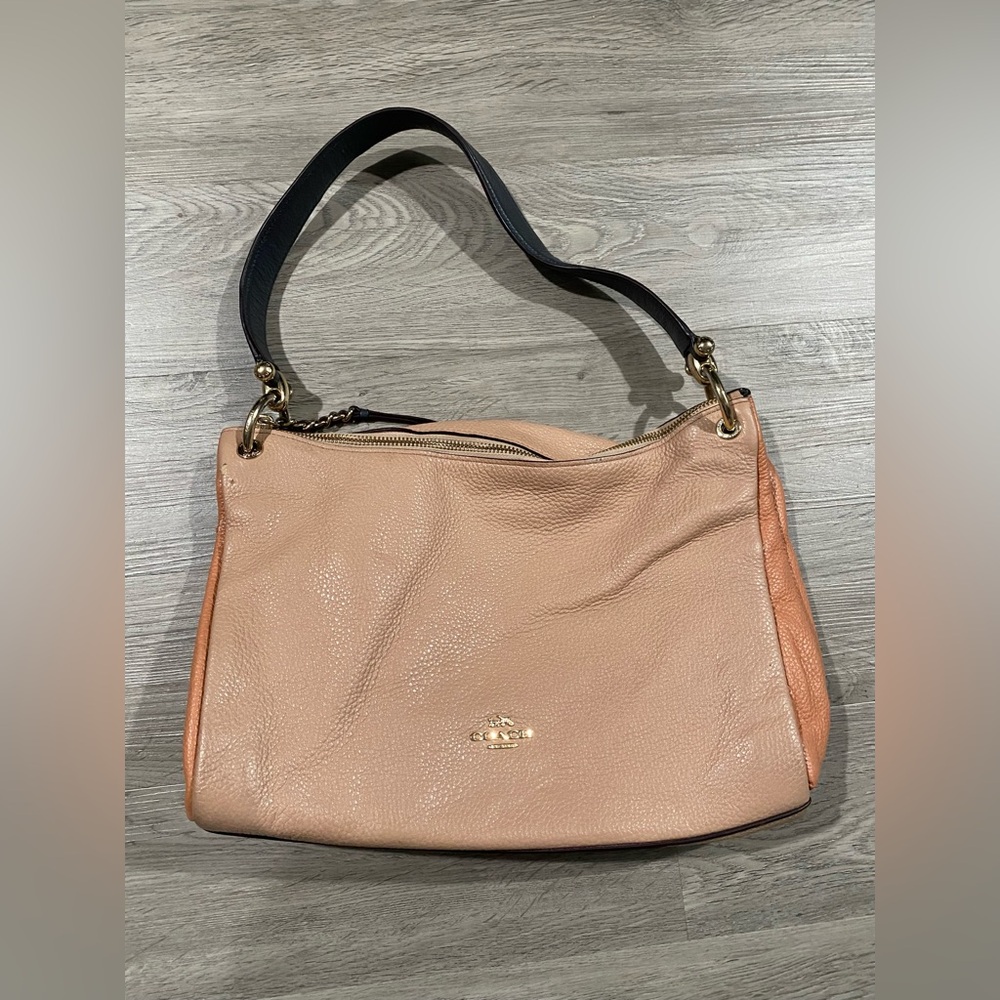 Coach Mia Colorblock‎ Handbag Leather F29658 - Picture 2 of 10